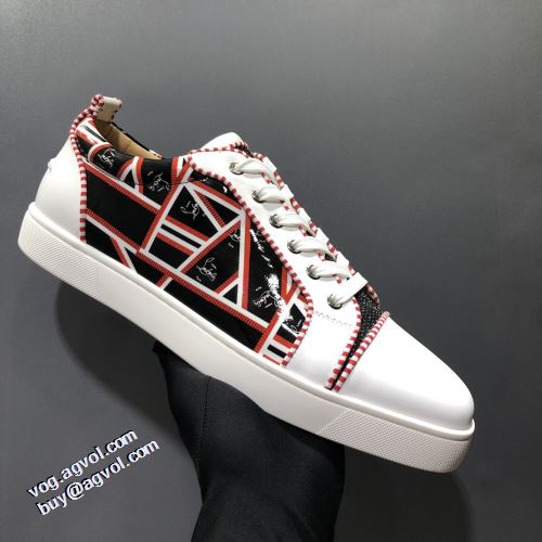 2021秋冬 カジュアルシューズ ギンガム 飽きの来ない クリスチャンルブタン Christian Louboutin 大絶賛の履き心地! クリスチャンルブタンブランドコピー 足馴染みのいい