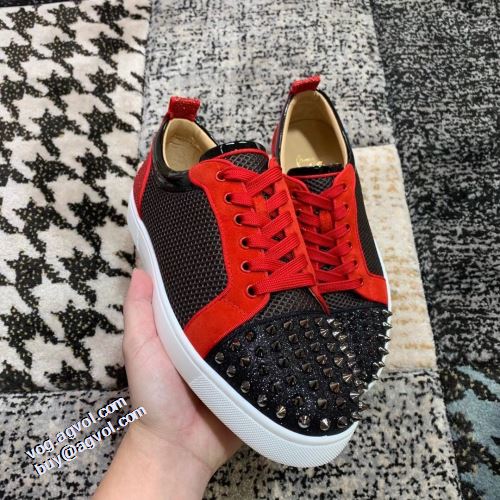 クリスチャンルブタン Christian Louboutin 滑りにくい フラットシューズ 2021秋冬 今買い◎得 クリスチャンルブタンブランド コピー 軽い履き心地