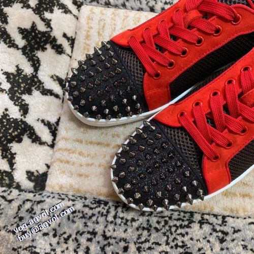 クリスチャンルブタン Christian Louboutin 滑りにくい フラットシューズ 2021秋冬 今買い◎得 クリスチャンルブタンブランド コピー 軽い履き心地