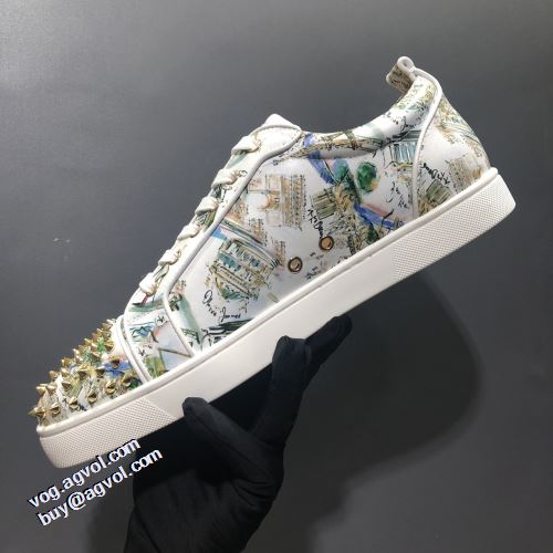 クリスチャンルブタン Christian Louboutin 2021秋冬 クリスチャンルブタンスーパーコピー 代引 クッション加工 ファッション 人気 フラットシューズ