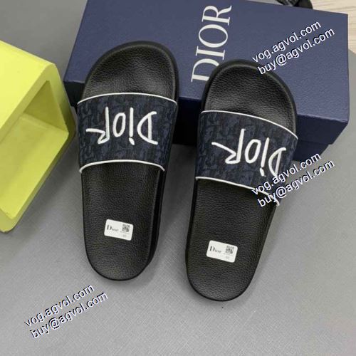 スリッパ ディオールブランド コピー 最安値に挑戦 すべり防止 2021春夏 ディオール DIOR 3色可選 カジュアルサンダル