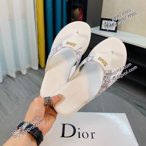 2色可選 コスパ最高のプライス 軽い履き心地 2021春夏 ディオール DIOR サンダル トングサンダル ディオールスーパーコピー 激安