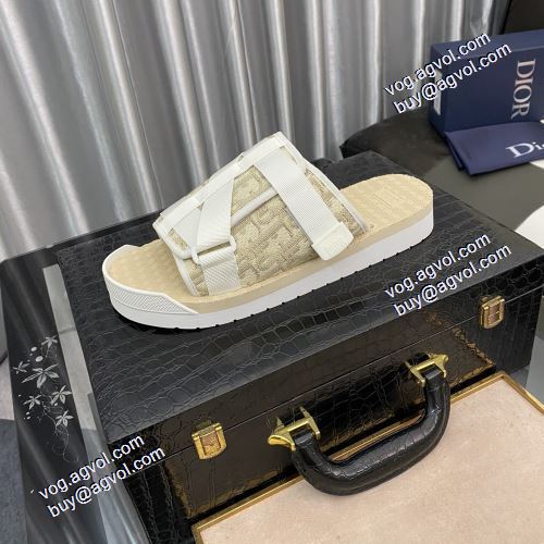 2021春夏 ディオール DIOR スリッパ ディオールブランド 偽物 通販 3色可選 豊富なサイズ 履き心地抜群 極上シューズ