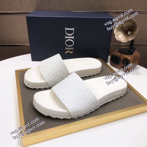 スリッパ ディオール偽物ブランド 2021春夏 ディオール DIOR 2色可選 コンフォートサンダル 希少価値大！ 足馴染みのいい