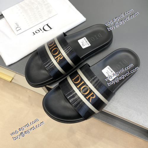 前開きタイプ 2021春夏 ディオール DIOR 4色可選 サンダル スリッパ ディオールブランド コピー 個性的なデザ オリジナル