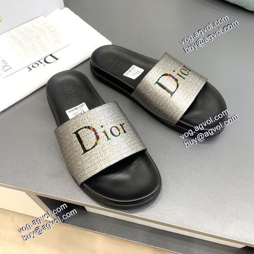 サンダル スリッパ ディオールスーパーコピー 2021春夏 ディオール DIOR 4色可選 飽きの来ない 人気商品登場 履き心地のいい