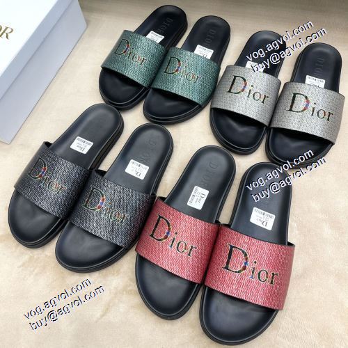 サンダル スリッパ ディオールスーパーコピー 2021春夏 ディオール DIOR 4色可選 飽きの来ない 人気商品登場 履き心地のいい