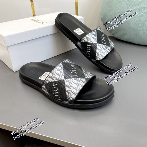 人気新品★超特価★ 2021春夏 ディオール DIOR 2色可選 スリッパ サンダル ディオールコピー 軽い履き心地 軽量