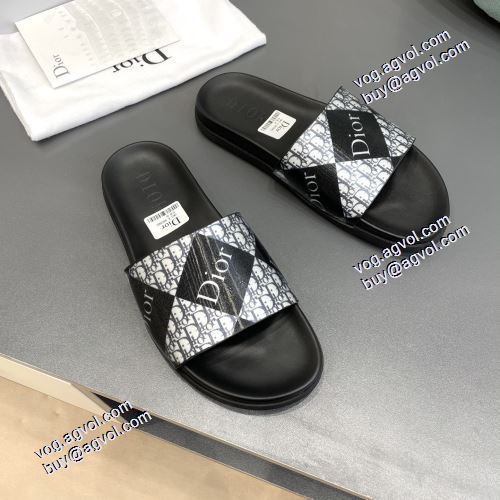 人気新品★超特価★ 2021春夏 ディオール DIOR 2色可選 スリッパ サンダル ディオールコピー 軽い履き心地 軽量