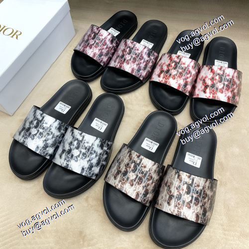 4色可選 スリッパ 2021春夏 ディオール DIOR サンダル ディオールブランド 偽物 通販 軽量で疲れにくい 上品上質 足馴染みのいい