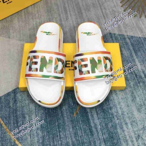 もっとも高い人気を誇る 超軽量設計 2021春夏 フェンディ FENDI 4色可選 スリッパ フェンディコピー 歩きやすい　疲れない　痛くない コンフォート 