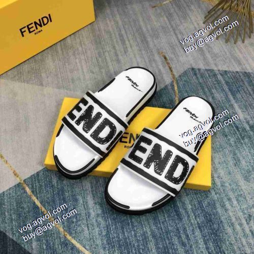 もっとも高い人気を誇る 超軽量設計 2021春夏 フェンディ FENDI 4色可選 スリッパ フェンディコピー 歩きやすい　疲れない　痛くない コンフォート 