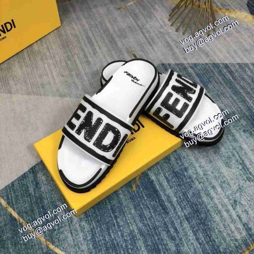もっとも高い人気を誇る 超軽量設計 2021春夏 フェンディ FENDI 4色可選 スリッパ フェンディコピー 歩きやすい　疲れない　痛くない コンフォート 