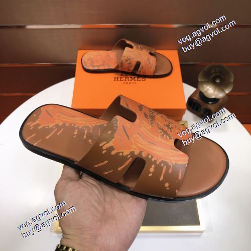2色可選 スリッパ エルメススーパーコピー 前開きタイプ 人気販売中 コンフォート 2021春夏 エルメス HERMES 