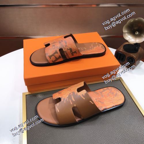 2色可選 スリッパ エルメススーパーコピー 前開きタイプ 人気販売中 コンフォート 2021春夏 エルメス HERMES 