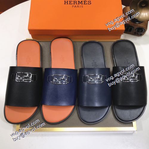 4色可選 2021春夏 エルメス HERMES スリッパ エルメスブランド 偽物 通販 履き心地抜群 ファッション 人気 豊富なサイズ 