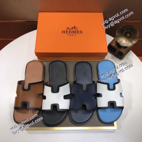 2021春夏 エルメス HERMES 個性的  4色可選 スリッパ エルメススーパーコピー 激安 軽量で疲れにくい オリジナル
