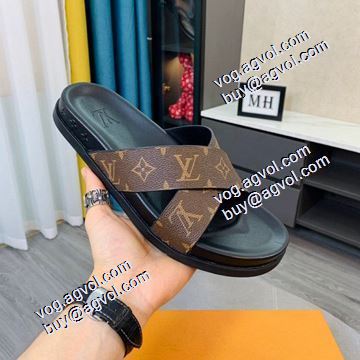 3色可選 上品に着こなせ 2021春夏LOUIS VUITTON 靴の滑り止め ルイ ヴィトンスーパーコピー コンフォートサンダル 