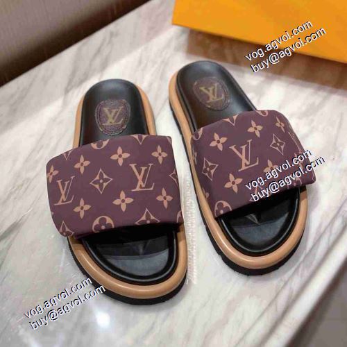 コスパ最高のプライス 2021 おしゃれに絶大な人気の 春夏LOUIS VUITTON 4色可選 サボサンダル 高機能防滑ソール ルイ ヴィトンコピーブランド 