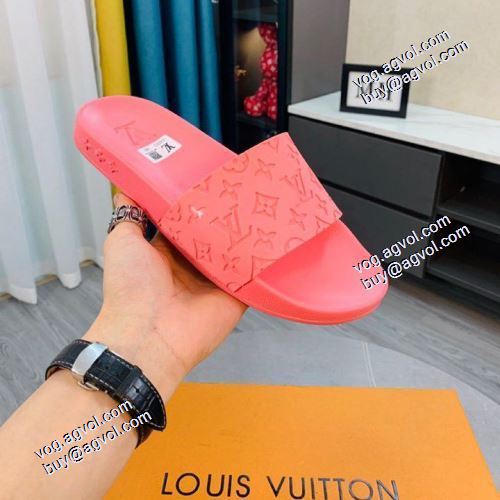 ルームシューズ/室内履き 大人気アイテム！入手困難 2021春夏 5色可選 LOUIS VUITTON 軽量で疲れにくい ルイ ヴィトン偽物ブランド 