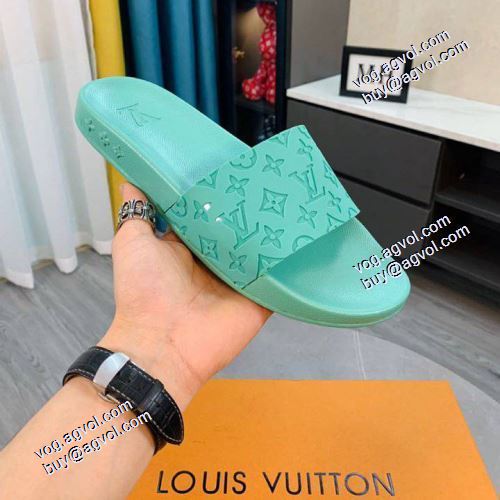 ルームシューズ/室内履き 大人気アイテム！入手困難 2021春夏 5色可選 LOUIS VUITTON 軽量で疲れにくい ルイ ヴィトン偽物ブランド 