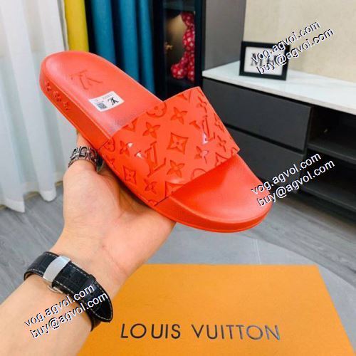 ルームシューズ/室内履き 大人気アイテム！入手困難 2021春夏 5色可選 LOUIS VUITTON 軽量で疲れにくい ルイ ヴィトン偽物ブランド 