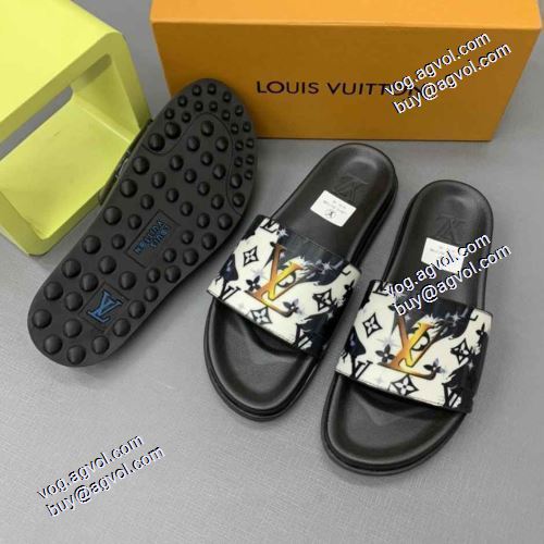 芸能人に愛用者続出 ルイ ヴィトンブランド コピー 大人 トレンド 2021春夏LOUIS VUITTON 芸能人に愛用者続出 6色可選 サボサンダル 