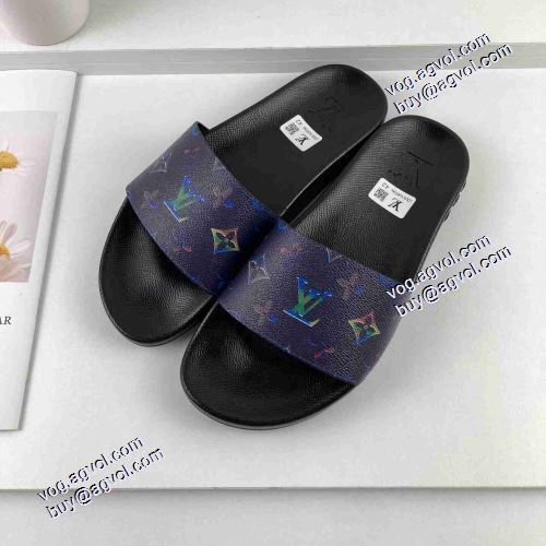 活用できるアイテム 2021春夏LOUIS VUITTON 2色可選 カジュアルサンダル ルイ ヴィトン偽物ブランド 飽きの来ない ファッション 人気 