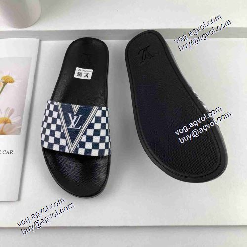履き心地抜群 2021春夏 2色可選 サボサンダル 高級感漂わせる LOUIS VUITTON ルイ ヴィトンコピー オリジナル 足馴染みのいい