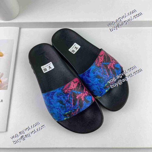 人目を惹くデザイン 軽量 高級ルームシューズ 2021 4色可選 春夏LOUIS VUITTON ルイ ヴィトンブランド 偽物 通販 優しい履き心地