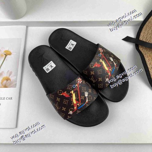 人目を惹くデザイン 軽量 高級ルームシューズ 2021 4色可選 春夏LOUIS VUITTON ルイ ヴィトンブランド 偽物 通販 優しい履き心地