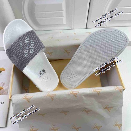 コスパ最高のプライス ルイ ヴィトンブランド コピー 柔らかな質感 高級ルームシューズ 2021春夏LOUIS VUITTON 2色可選
