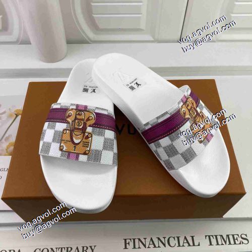 2021春夏 2色可選 LOUIS VUITTON リゾートスタイル 高級ルームシューズ ルイ ヴィトンブランド 偽物 通販 ランキング1位 コンフォートサンダル