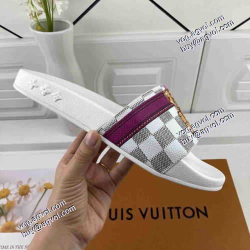 2021春夏 2色可選 LOUIS VUITTON リゾートスタイル 高級ルームシューズ ルイ ヴィトンブランド 偽物 通販 ランキング1位 コンフォートサンダル