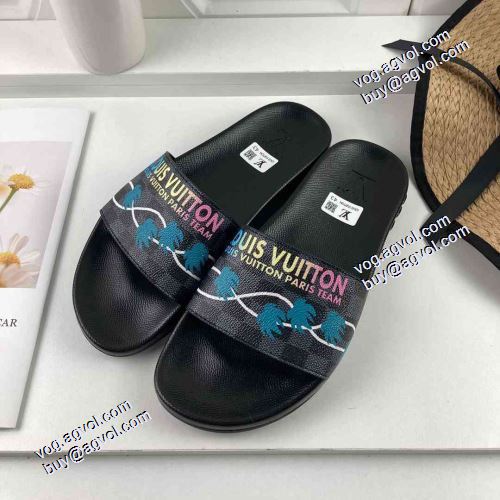 ホームスリッパ 利便性に優れ 2021春夏LOUIS VUITTON ルイ ヴィトンスーパーコピー 激安 履き心地抜群 超軽量設計 着用
