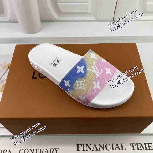 2021 流行り 春夏LOUIS VUITTON 優しい履き心地 ルイ ヴィトンブランド コピー 高級ルームシューズ 大人 トレンド ナチュラルな素材感
