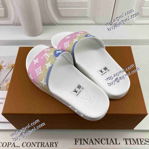 2021 流行り 春夏LOUIS VUITTON 優しい履き心地 ルイ ヴィトンブランド コピー 高級ルームシューズ 大人 トレンド ナチュラルな素材感