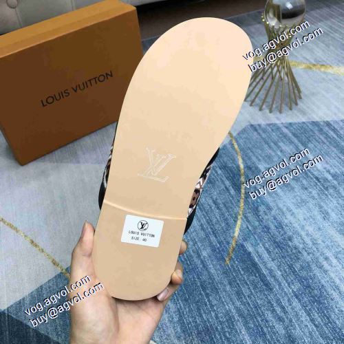 スリッパ ルイ ヴィトンブランド 偽物 通販 先行販売2021 優しい履き心地 春夏LOUIS VUITTON ルイ ヴィトンスーパーコピー 激安 コスパ最高のプライス