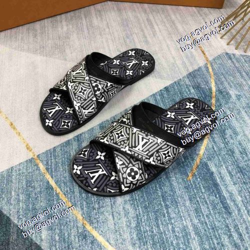 魅力ファッション ルームシューズ/室内履き 2021春夏LOUIS VUITTON 3色可選 ナチュラルな素材感 ルイ ヴィトンコピーブランド