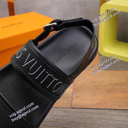 高品質 人気 ルイ ヴィトンブランド コピー 2021春夏 コンフォートサンダル 2色可選 LOUIS VUITTON ナチュラルな素材感