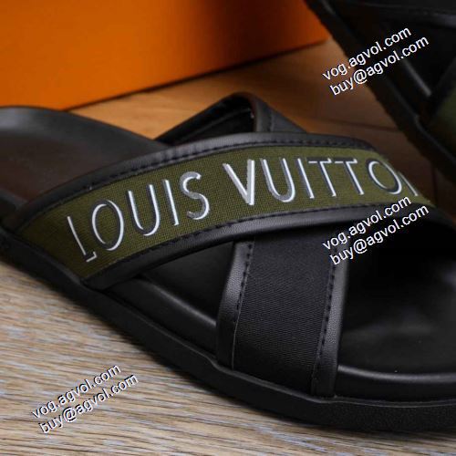 個性的なデザ 滑りにくい ルイ ヴィトンブランド 偽物 通販 ホームスリッパ 2021春夏LOUIS VUITTON 2色可選 極上シューズ
