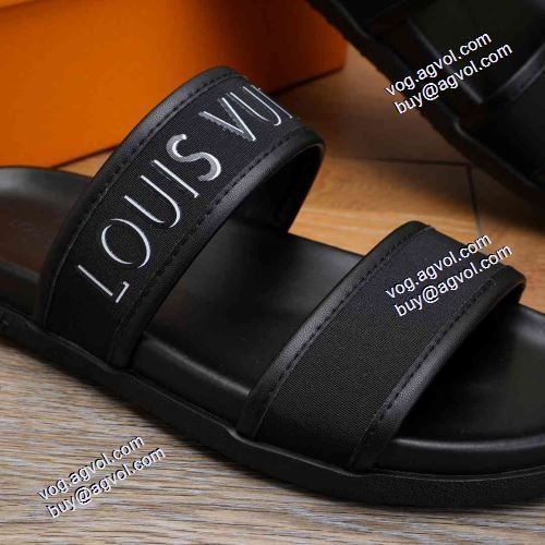 2021春夏LOUIS VUITTON 2色可選 スリッパ コンフォートサンダル ルイ ヴィトンコピーブランド 人気商品登場 すべり防止