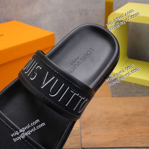 2021春夏LOUIS VUITTON 2色可選 スリッパ コンフォートサンダル ルイ ヴィトンコピーブランド 人気商品登場 すべり防止