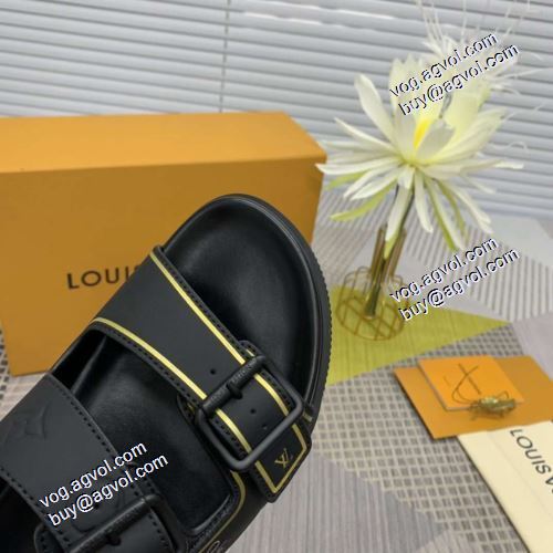 人気新品★超特価★ 5色可選 履き心地のいい 2021 コンフォートサンダル 春夏LOUIS VUITTON ルイ ヴィトン偽物ブランド