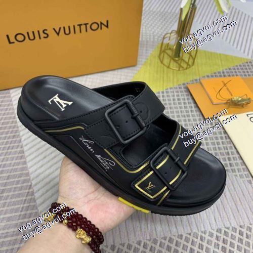人気新品★超特価★ 5色可選 履き心地のいい 2021 コンフォートサンダル 春夏LOUIS VUITTON ルイ ヴィトン偽物ブランド