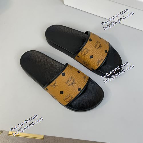 サンダル スリッパ エムシーエムコピー ブランド 2021春夏 エムシーエム MCM 春夏に最も需要のある 軽量で疲れにくい 