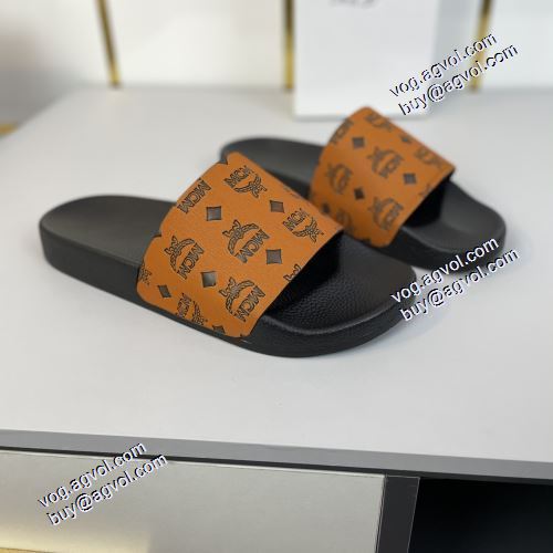 ショートパンツ 確定となる上品 2021春夏 エムシーエム MCM 2色可選 スリッパ サンダル エムシーエムブランド 偽物 通販 履き心地抜群 