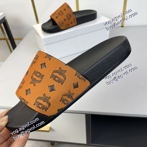 ショートパンツ 確定となる上品 2021春夏 エムシーエム MCM 2色可選 スリッパ サンダル エムシーエムブランド 偽物 通販 履き心地抜群 