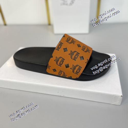 ショートパンツ 確定となる上品 2021春夏 エムシーエム MCM 2色可選 スリッパ サンダル エムシーエムブランド 偽物 通販 履き心地抜群 