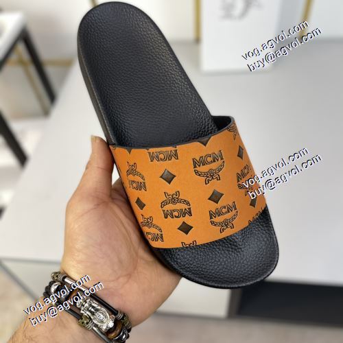 ショートパンツ 確定となる上品 2021春夏 エムシーエム MCM 2色可選 スリッパ サンダル エムシーエムブランド 偽物 通販 履き心地抜群 